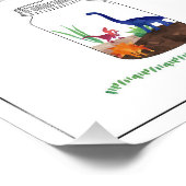 Impression Photo Faites votre propre panneau d'anniversaire Jar Din (Coin)