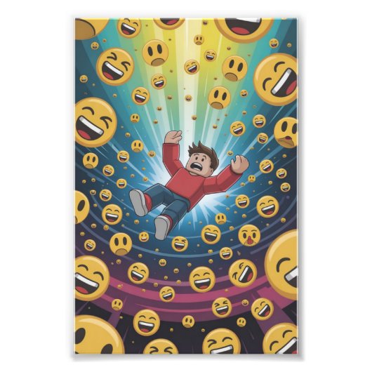 Impression Photo Fall in bubble (Devant)