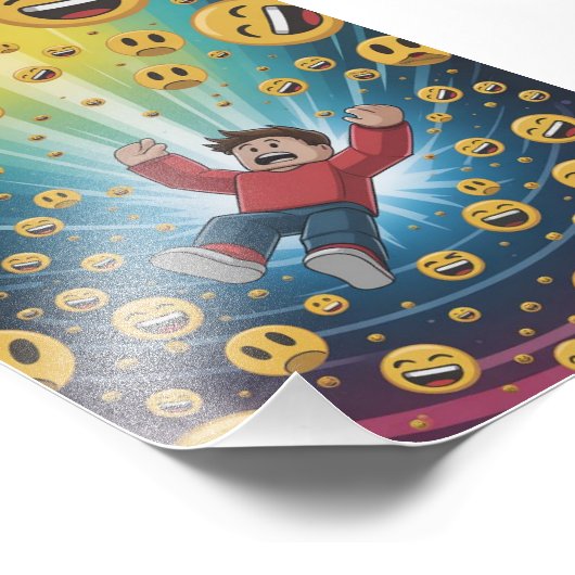 Impression Photo Fall in bubble (Coin)