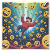 Impression Photo Fall in bubble (Devant)