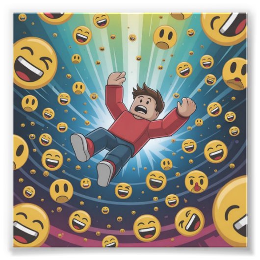 Impression Photo Fall in bubble (Devant)