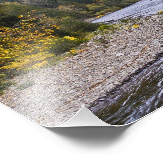 Impression Photo Fall River Imprimer avec couplet d'écriture (Coin)