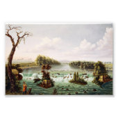 Impression Photo Falls of Saint Anthony by Henry Lewis (Devant)