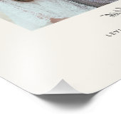 Impression Photo Famille Mariage de verdure minimale (Coin)