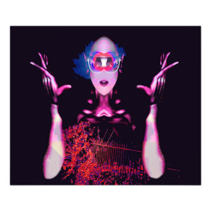 Impression Photo Fantôme Alien