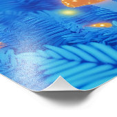 Impression Photo Fawnicorn bleu phosphorescent (Coin)