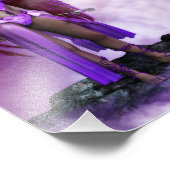 Impression Photo Fée à fleurs twilight (Coin)