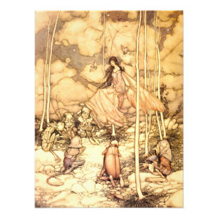 Impression Photo Fée Arthur Rackham