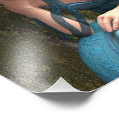 Impression Photo Fée mignonne (Coin)