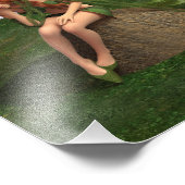 Impression Photo Fée réfléchie (Coin)