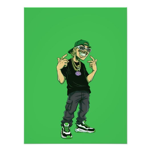 Impression Photo Feid Ferxxo (Devant)