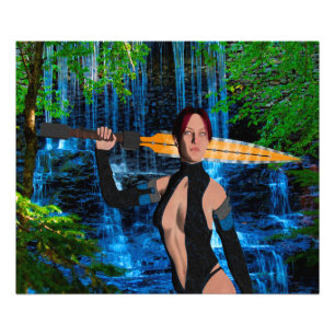 Impression Photo Femme amazonienne