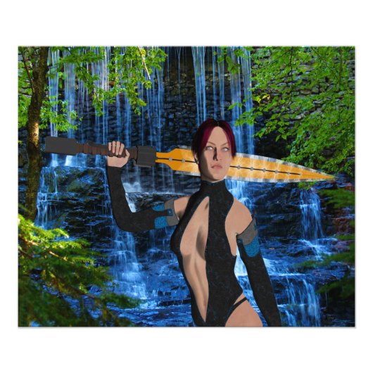 Impression Photo Femme amazonienne (Devant)