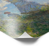 Impression Photo Femme avec parasol - Madame Monet et son fils (Coin)