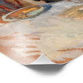 Impression Photo Femme et chien à table | Paul Bonnard | (Coin)