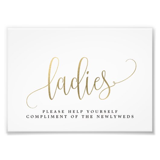 Impression Photo Femme Mariage Salle de bain Signer Choisir Votre T (Devant)