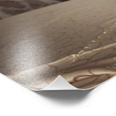 Impression Photo Femme rétro avec caméra (Coin)