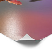 Impression Photo Femme Ruby Throated Hummingbird en vol (Coin)