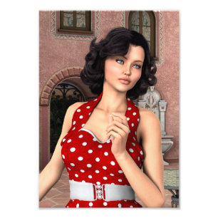 Impression Photo Femme Vintage