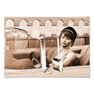 Impression Photo Femme Vintage