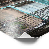 Impression Photo Fenêtre patiné - Trimestre français (Coin)