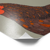 Impression Photo Ferme Rooster (Coin)