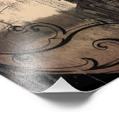 Impression Photo ferme rustique de l'ouest mariage (Coin)