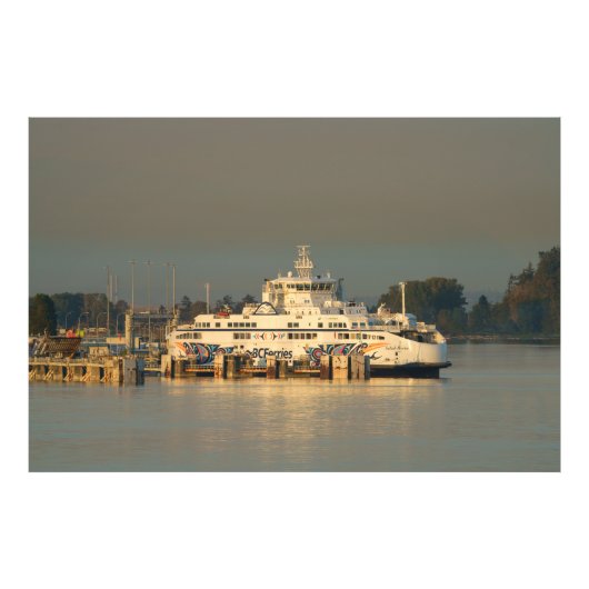 Impression Photo Ferry Tsawwassen À Dusk (Devant)