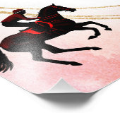 Impression Photo Fête des mariées Derby Panneau de bienvenue (Coin)