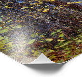 Impression Photo Feuillage doré (Coin)
