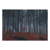 Impression photo Feuille d'hiver (Devant)