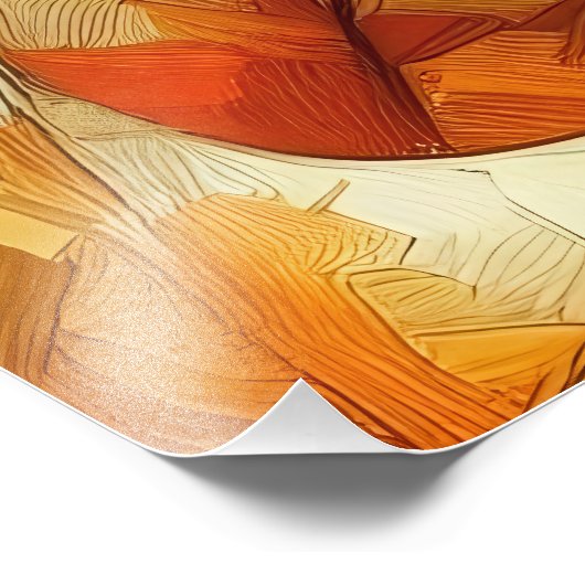 Impression Photo Feuilles d'érable- (Coin)