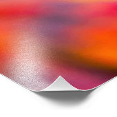 Impression Photo Feuilles éblouissantes d'érable japonais (Coin)