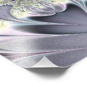 Impression Photo Feuilles violettes (Coin)
