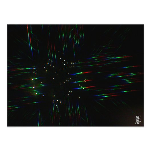 Impression Photo Feux d'artifice à l'aide de lunettes 3D 3 (Devant)