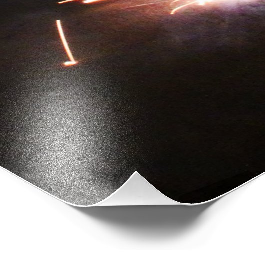 Impression Photo Feux d'artifice de rue (Coin)