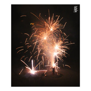 Impression Photo Feux d'artifice de rue