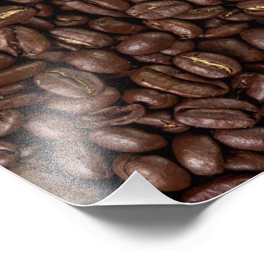 Impression Photo Fèves de café (Coin)