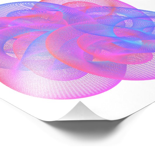 Impression Photo Figures géométriques utilisant des expressions mat (Coin)