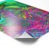 Impression Photo Filicinae Arbres et fougères (Coin)