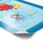 Impression Photo Fille avec ballons - Enfants Art pour CHOC (Coin)