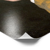 Impression Photo Fille avec une oreille perle | Johannes Vermeer | (Coin)