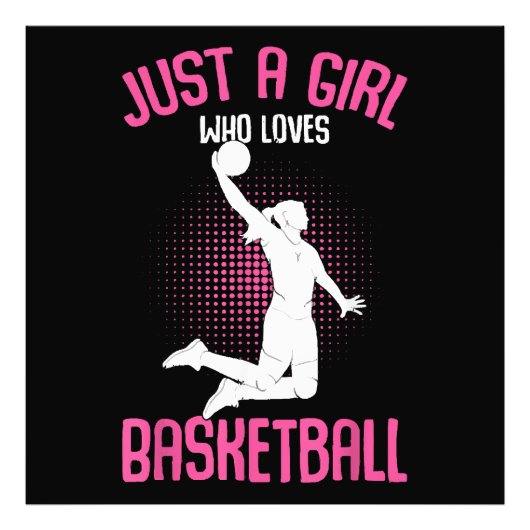 Impression Photo Fille de basketball Femmes (Devant)