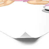 Impression Photo Fille de patinage sur glace (Coin)