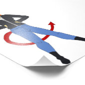 Impression Photo fille diable (Coin)