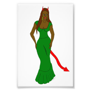 Impression Photo fille diabolique