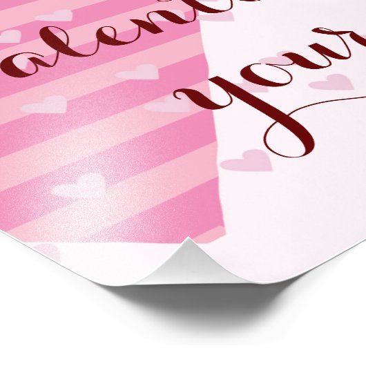 Impression Photo Fille Être amoureuse (Coin)