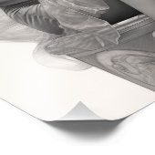 Impression Photo Fille exotique sur un canapé (Coin)