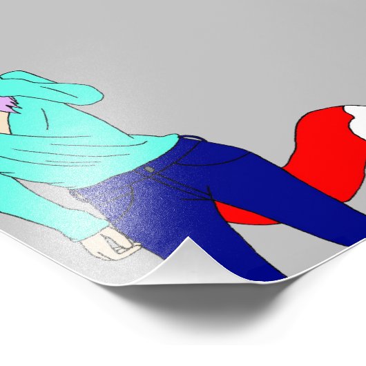 Impression Photo fille foy (Coin)