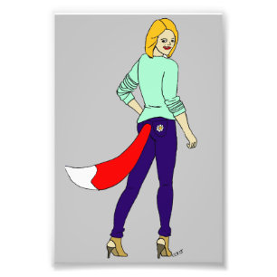 Impression Photo fille foy